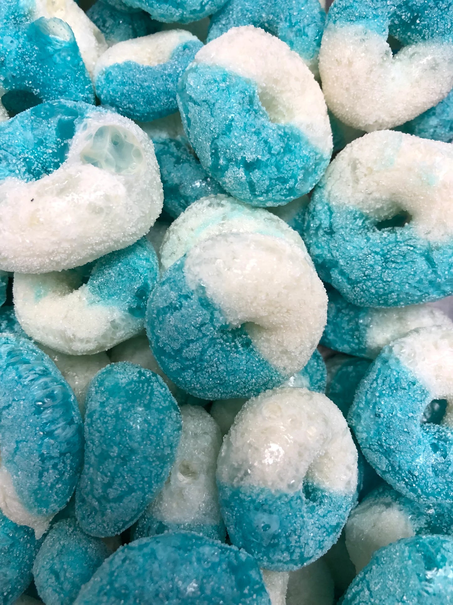 Blue Raspberry Gummy Rings